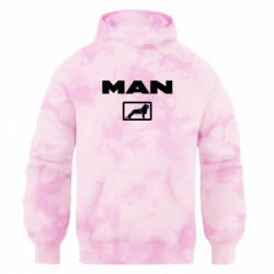 Худи оверсайз тай-дай FATLINE