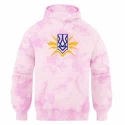 Худи оверсайз тай-дай FATLINE