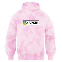 Худі оверсайз тай-дай FATLINE