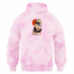 Худи оверсайз тай-дай FATLINE