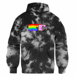 Худи оверсайз тай-дай FATLINE