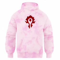 Худи оверсайз тай-дай FATLINE