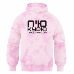 Худі оверсайз тай-дай FATLINE