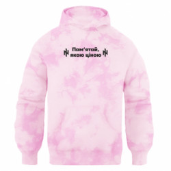 Худи оверсайз тай-дай FATLINE