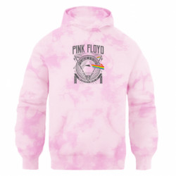 Худі оверсайз тай-дай FATLINE Pink Floyd