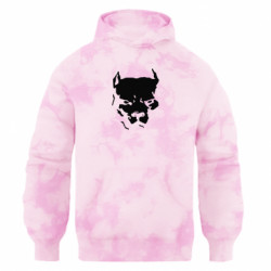 Худи оверсайз тай-дай FATLINE