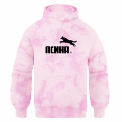 Худи оверсайз тай-дай FATLINE