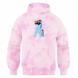 Худи оверсайз тай-дай FATLINE