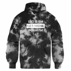 Худи оверсайз тай-дай FATLINE