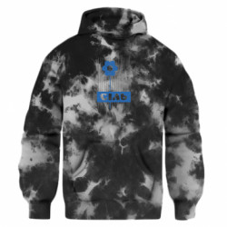 Худи оверсайз тай-дай FATLINE