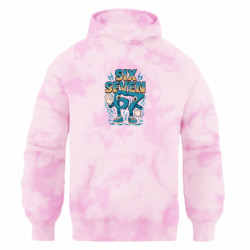 Худі оверсайз тай-дай FATLINE