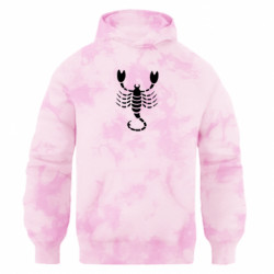 Худи оверсайз тай-дай FATLINE