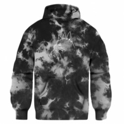 Худи оверсайз тай-дай FATLINE