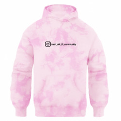 Худи оверсайз тай-дай FATLINE