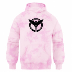 Худи оверсайз тай-дай FATLINE