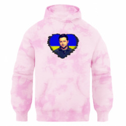 Худи оверсайз тай-дай FATLINE