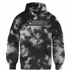 Худі оверсайз тай-дай FATLINE