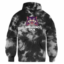 Худи оверсайз тай-дай FATLINE