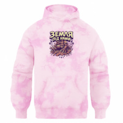 Худи оверсайз тай-дай FATLINE