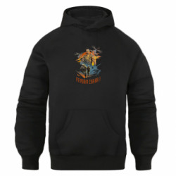 Худі оверсайз Військова ілюстрація - FATLINE Худі оверсайз Військова ілюстрація