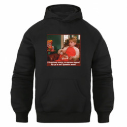 Худи оверсайз Я ем всякую дрянь и смотрю чушь! - FATLINE Худи оверсайз Я ем всякую дрянь и смотрю чушь!