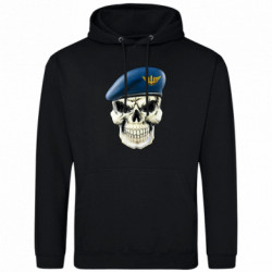 Худі полегшене Череп. Повітряні сили України - FATLINE Худі полегшене Череп. Повітряні сили України