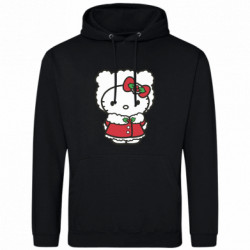 Худи облегченное Christmas Kitty - FATLINE Худи облегченное Christmas Kitty