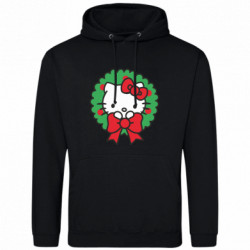 Худи облегченное Hello Kitty Merry Christmas - FATLINE Худи облегченное Hello Kitty Merry Christmas