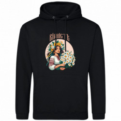 Худи облегченное Хуманизация ромашки - FATLINE Худи облегченное Хуманизация ромашки