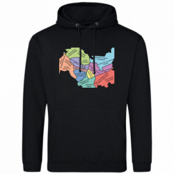 Худи облегченное Мемная карта Киева - FATLINE Худи облегченное Мемная карта Киева