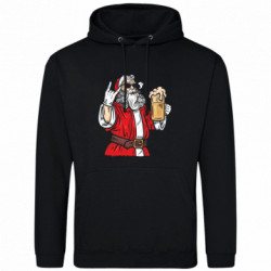 Худі полегшене Santa with beer