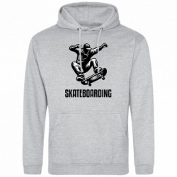 Худі полегшене Скейтбордист у стрибку - FATLINE Худі полегшене Скейтбордист у стрибку