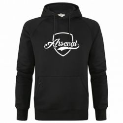 Худі преміум чоловіча Arsenal shield logo - FATLINE Худі преміум чоловіча Arsenal shield logo