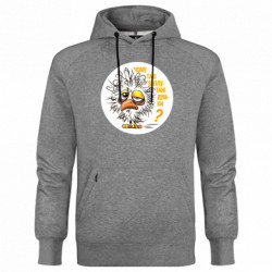 Худи премиум мужская Почему так путаются мысли - FATLINE Худи премиум мужская Почему так путаются мысли