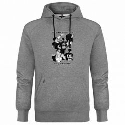 Худи премиум мужская Jungkook Art - FATLINE Худи премиум мужская Jungkook Art