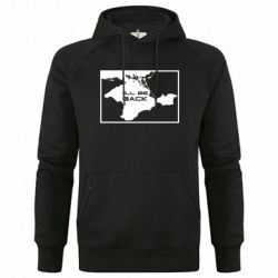 Худи премиум мужская I'll be back Crimea - FATLINE Худи премиум мужская I'll be back Crimea