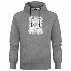 Худи премиум мужская I love craft beer - FATLINE Худи премиум мужская I love craft beer