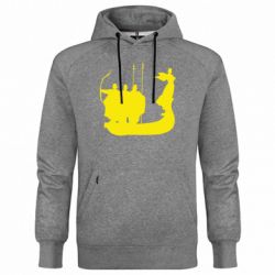 Худи премиум мужская Кий,Щек,Хорив - FATLINE Худи премиум мужская Кий,Щек,Хорив