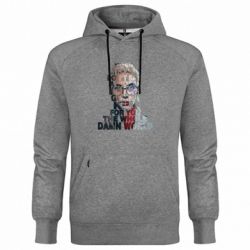 Худи премиум мужская Lady Gaga Harley Quinn - FATLINE Худи премиум мужская Lady Gaga Harley Quinn