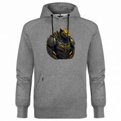 Худи премиум мужская Пантера зверобот-трансформер - FATLINE Худи премиум мужская Пантера зверобот-трансформер