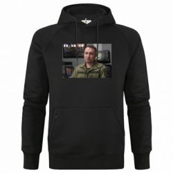 Худи премиум мужская Ухмылка Буданова - FATLINE Худи премиум мужская Ухмылка Буданова