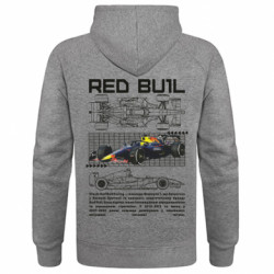 Худи премиум мужская Red Bull Racing - FATLINE Худи премиум мужская Red Bull Racing