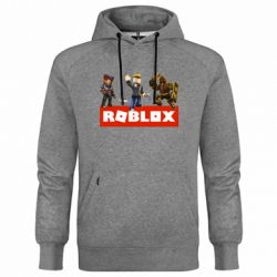 Худи премиум мужская Roblox Heroes - FATLINE Худи премиум мужская Roblox Heroes