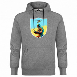 Худи премиум мужская Шеврон БПЛА - FATLINE Худи премиум мужская Шеврон БПЛА