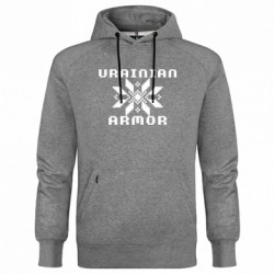 Худі преміум чоловіча УКРАЇНСЬКА БРОНЯ - FATLINE Худі преміум чоловіча УКРАЇНСЬКА БРОНЯ