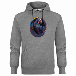 Худи премиум мужская Украинский Тор - FATLINE Худи премиум мужская Украинский Тор