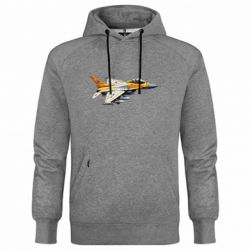 Худи премиум мужская Истребитель ф-16 - FATLINE Худи премиум мужская Истребитель ф-16