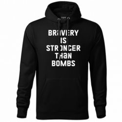Худи унисекс Bravery is stronger