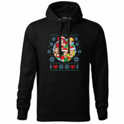 Худі унісекс Christmas Disney Princess