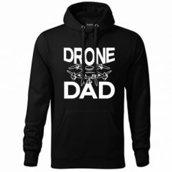 Худи унисекс Drone dad - FATLINE Худи унисекс Drone dad